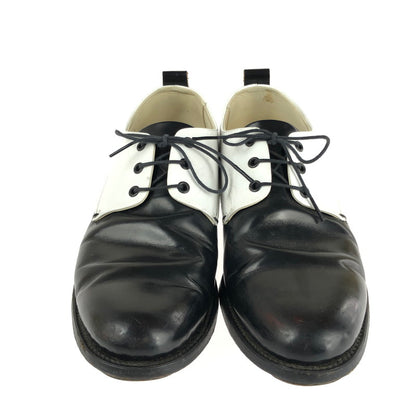 【中古品】【メンズ】 SUNSEA サンシー 2-TONE TAP SHOES ツートン タップシューズ 靴 164-240628-mo-1-tag サイズ：3 カラー：ホワイト/ブラック 万代Net店