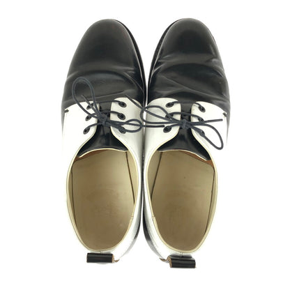 【中古品】【メンズ】 SUNSEA サンシー 2-TONE TAP SHOES ツートン タップシューズ 靴 164-240628-mo-1-tag サイズ：3 カラー：ホワイト/ブラック 万代Net店