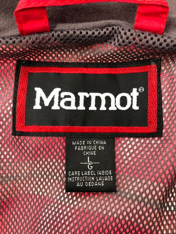 【現状渡し品】【メンズ】 MARMOT マーモット MOUNTAIN PARKER マウンテンパーカー ライトアウター 144-260524-rt-18-tagh サイズ：L カラー：レッド 万代Net店