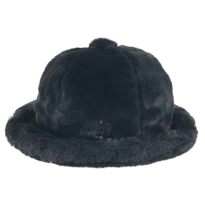 【中古品】【メンズ】 KANGOL カンゴール FAUX FUR CASUAL HAT K4190ST フェイクファー カジュアルハット 帽子 185-240627-mo-19-tag サイズ：M カラー：ブラック 万代Net店