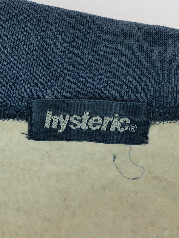 【現状渡し品】【レディース】 HYSTERIC GLAMOUR ヒステリックグラマー 90S SNAP JACKET 2CJ-1930 90年代 旧タグ デビル スナップジャケット アウター 170-241021-mo-20-tag サイズ：F カラー：アイボリー/ネイビー 万代Net店