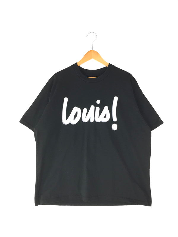 【中古品】【メンズ】  WIND AND SEA ウィンダンシー RON LOUIS LOGO PAINT TEE WDS-C-RLS-23-Q4-03 ロンルイス ロゴ ペイント Tシャツ 半袖 トップス 142-240702-ki-1-tag サイズ：L カラー：ブラック 万代Net店