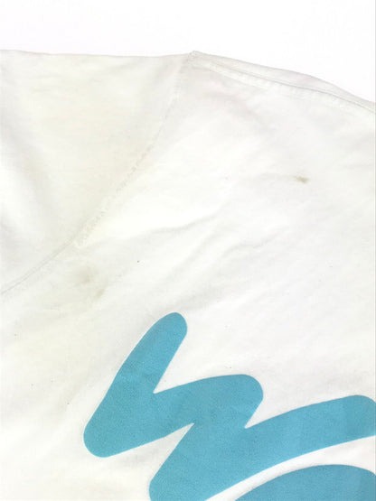 【中古品】【メンズ】  WIND AND SEA ウィンダンシー RON LOUIS ロン・ルイス WDS-C-RLS-24-Q1-04 LOGOPAINTTEE ロゴペイントTシャツ 半袖 トップス 142-240702-SS-10-tag サイズ：L カラー：ホワイト 万代Net店