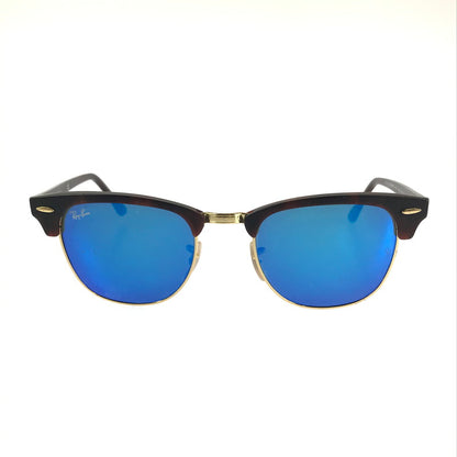 【中古品】【メンズ】 Ray-Ban レイバン CLUBMASTER RB3016 クラブマスター サングラス アイウェア アクセサリー 203-241009-hi-14-tag サイズ：51ロ21 145 カラー：ブラウン/ゴールド 万代Net店