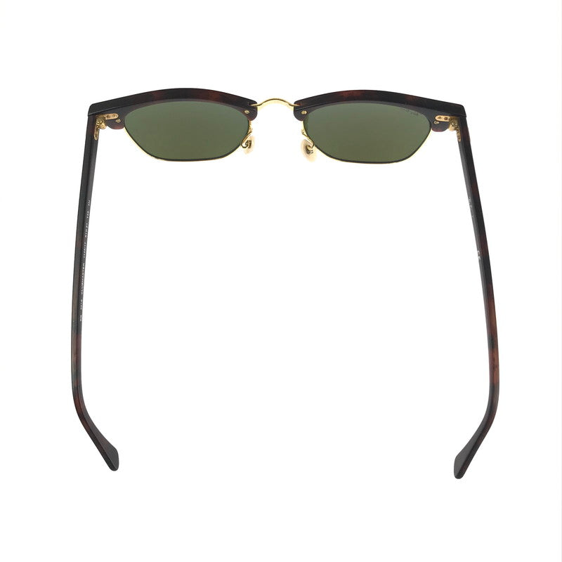 【中古品】【メンズ】 Ray-Ban レイバン CLUBMASTER RB3016 クラブマスター サングラス アイウェア アクセサリー 203-241009-hi-14-tag サイズ：51ロ21 145 カラー：ブラウン/ゴールド 万代Net店