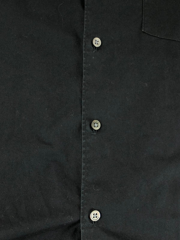 【中古品】【メンズ】 VICTIM ヴィクティム VTM-19-S-008 BAND COLLAR SHIRTS バンドカラーシャツ 長袖シャツ 140-240817-na-1-tag サイズ：ブラック カラー：L 万代Net店