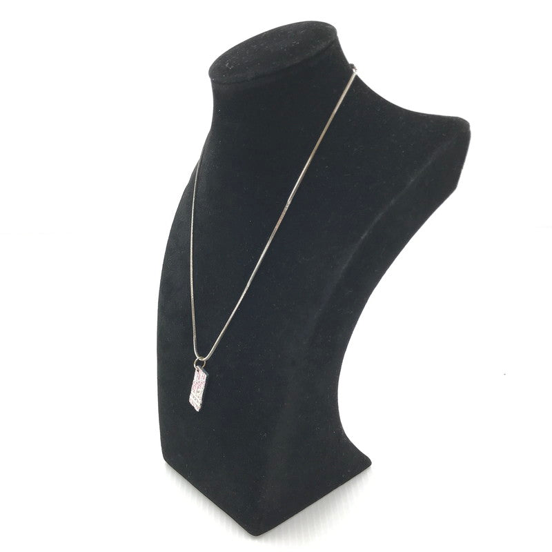 【中古品】【レディース】 Christian Dior クリスチャンディオール トロッターネックレス No.2 アクセサリー ペンダント 182-240710-hi-01-tag カラー：シルバー 万代Net店