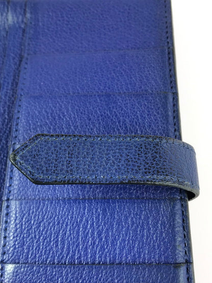 【中古品】【メンズ】 HERMES エルメス ベアンスフレ ロングウォレット 長財布 181-240708-SS-5-tag カラー：BLUE 万代Net店