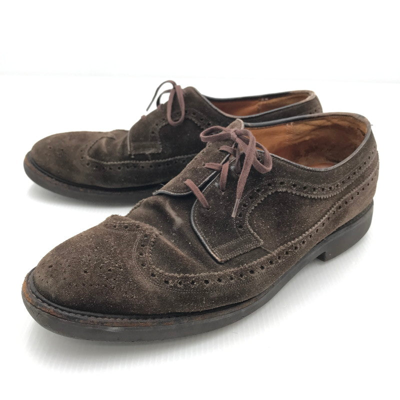 【中古品】【メンズ】 スウェード ウイングチップ 革靴 164-241128-yk-17-tag サイズ：表記なし カラー：ブラウン 万代Net店