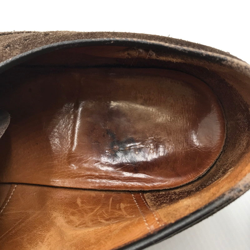 【中古品】【メンズ】 スウェード ウイングチップ 革靴 164-241128-yk-17-tag サイズ：表記なし カラー：ブラウン 万代Net店