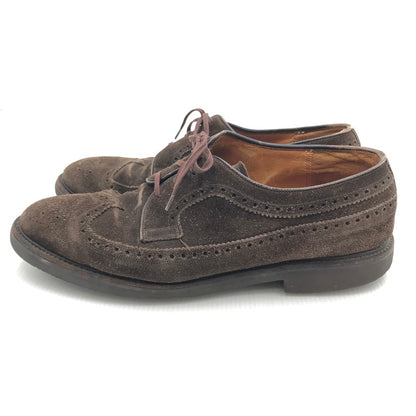 【中古品】【メンズ】 スウェード ウイングチップ 革靴 164-241128-yk-17-tag サイズ：表記なし カラー：ブラウン 万代Net店