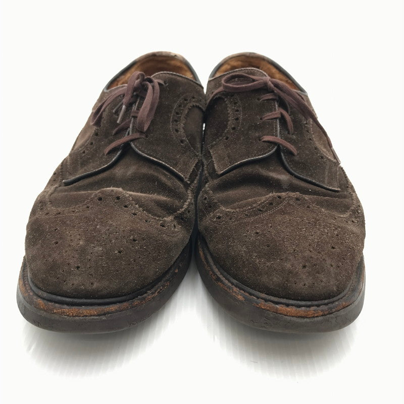 【中古品】【メンズ】 スウェード ウイングチップ 革靴 164-241128-yk-17-tag サイズ：表記なし カラー：ブラウン 万代Net店
