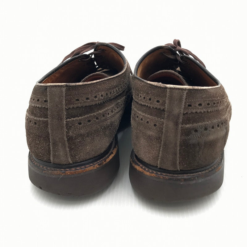 【中古品】【メンズ】 スウェード ウイングチップ 革靴 164-241128-yk-17-tag サイズ：表記なし カラー：ブラウン 万代Net店