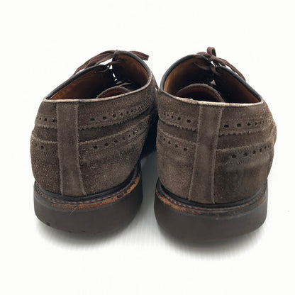 【中古品】【メンズ】 スウェード ウイングチップ 革靴 164-241128-yk-17-tag サイズ：表記なし カラー：ブラウン 万代Net店