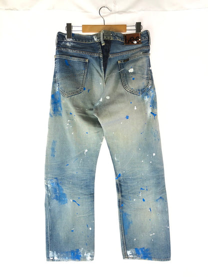 【現状渡し品】【メンズ】 Lee リー 101B 推定60's-70's PATCHWORK REMAKE DENIM PANTS パッチワーク リメイクデニムパンツ ジーンズ 157-240720-hi-8-tag カラー：インディゴ 万代Net店