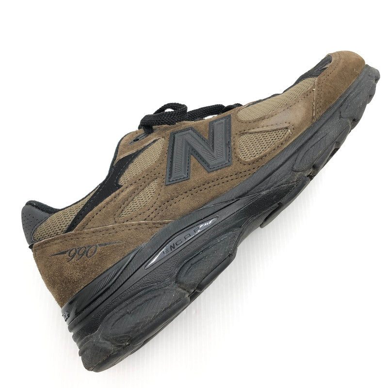 【中古品】【メンズ】  JJJJound ジョウンド × NEW BALANCE ニューバランス 別注 コラボ 990V3 M990JJ3 スニーカー 靴 162-240712-mo-8-tag カラー：SLATE BLACK 万代Net店