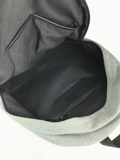 【中古品】【メンズ/レディース】  MSGM LOGO BACKPACK エムエスジーエム ロゴ バックパック リュックサック カバン 188-240720-hi-2-tag カラー：グレー 万代Net店