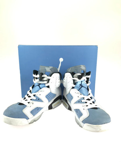 【中古品】【メンズ】 NIKE ナイキ CT8529-410 AIR JORDAN 6 RETRO スニーカー 靴 160-240716-SS-7-tag サイズ：27 カラー：UNIVERSITY BLUE/WHITE-BLACK 万代Net店