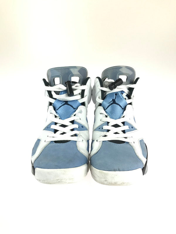 【中古品】【メンズ】 NIKE ナイキ CT8529-410 AIR JORDAN 6 RETRO スニーカー 靴 160-240716-SS-7-tag サイズ：27 カラー：UNIVERSITY BLUE/WHITE-BLACK 万代Net店