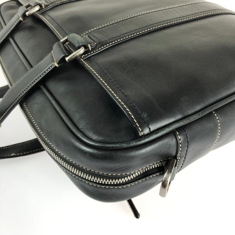 【中古品】【メンズ】 COACH コーチ レガシー レザー ジップコミューター F70021 ブリーフケース ビジネスバッグ カバン 180-240728-hi-8-tag カラー：ブラック 万代Net店