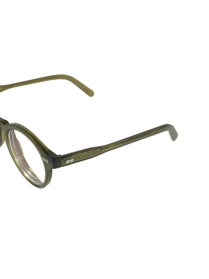 【中古品】【メンズ/レディース】 MOSCOT モスコット  × TODD SNYDER トッド スナイダー 別注 コラボ カプセルコレクション MILTZEN ミルツェン 度入り メガネ 服飾雑貨 203-240725-yk-9-tag サイズ：44 カラー：CAMOUFLAGE 万代Net店