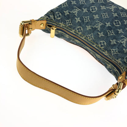 【中古品】【レディース】 LOUIS VUITTON ルイ・ヴィトン  モノグラム デニム バギーPM M95049 ショルダーバッグ カバン 179-240723-yk-10-tag カラー：ブルー 万代Net店