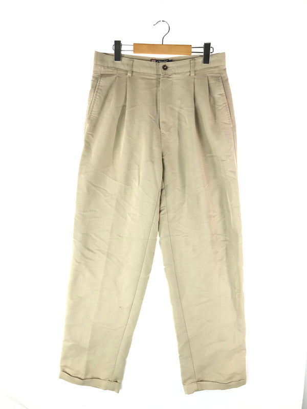 【中古品】【メンズ】  CHAPS RALPH LAUREN チャップス ラルフローレン 5942R 2 TUCK PANTS 2タックパンツ ボトムス 157-240720-hi-8-tag サイズ：W31 カラー：ベージュ 万代Net店