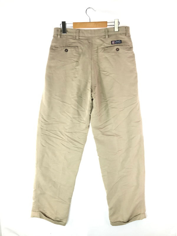 【中古品】【メンズ】  CHAPS RALPH LAUREN チャップス ラルフローレン 5942R 2 TUCK PANTS 2タックパンツ ボトムス 157-240720-hi-8-tag サイズ：W31 カラー：ベージュ 万代Net店