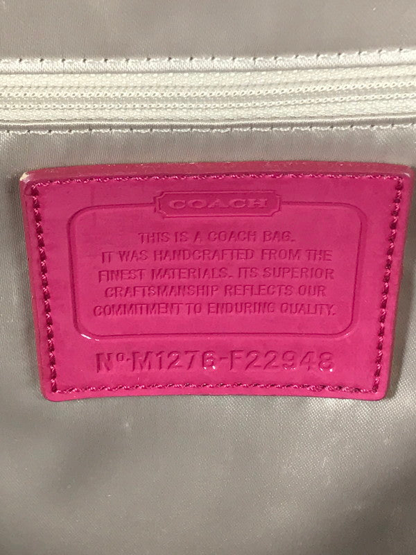 【中古品】【レディース】 COACH コーチ シグネチャー バッグパック F22948 カバン リュックサック 180-240721-mo-9-tag カラー：ベージュ 万代Net店