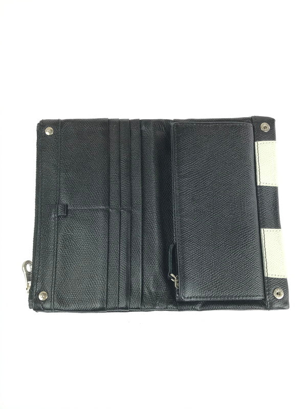 【中古品】【メンズ/レディース】  CUNE キューン long soft wallet ロングソフトウォレット 長財布 200-240729-SS-9-tag カラー：BLACK 万代Net店