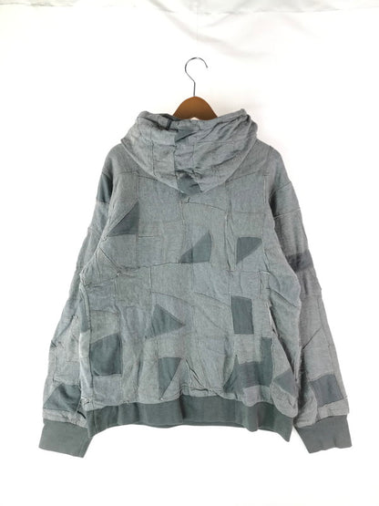 【中古品】【メンズ】 XLARGE エクストララージ  00'S XLA PATCHWORK HOODIE パッチワーク フーディー 初期タグ パーカー トップス 142-240730-yk-4-tag カラー：GREY 万代Net店