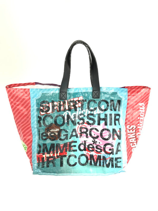 【中古品】【メンズ/レディース】 COMME des GARCONS SHIRT コムデギャルソンシャツ  GRAPHIC PRINT TOTE BAG グラフィック プリント トートバッグ カバン 188-240730-yk-7-tag カラー：マルチカラー 万代Net店