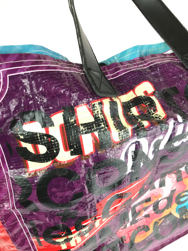 【中古品】【メンズ/レディース】 COMME des GARCONS SHIRT コムデギャルソンシャツ  GRAPHIC PRINT TOTE BAG グラフィック プリント トートバッグ カバン 188-240730-yk-7-tag カラー：マルチカラー 万代Net店