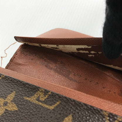 【ジャンク品】【レディース】 LOUIS VUITTON ルイ・ヴィトン モノグラム ポルトモネ ビエトレゾール M61730 二つ折り財布 179-240806-yk-2-tag カラー：モノグラム 万代Net店