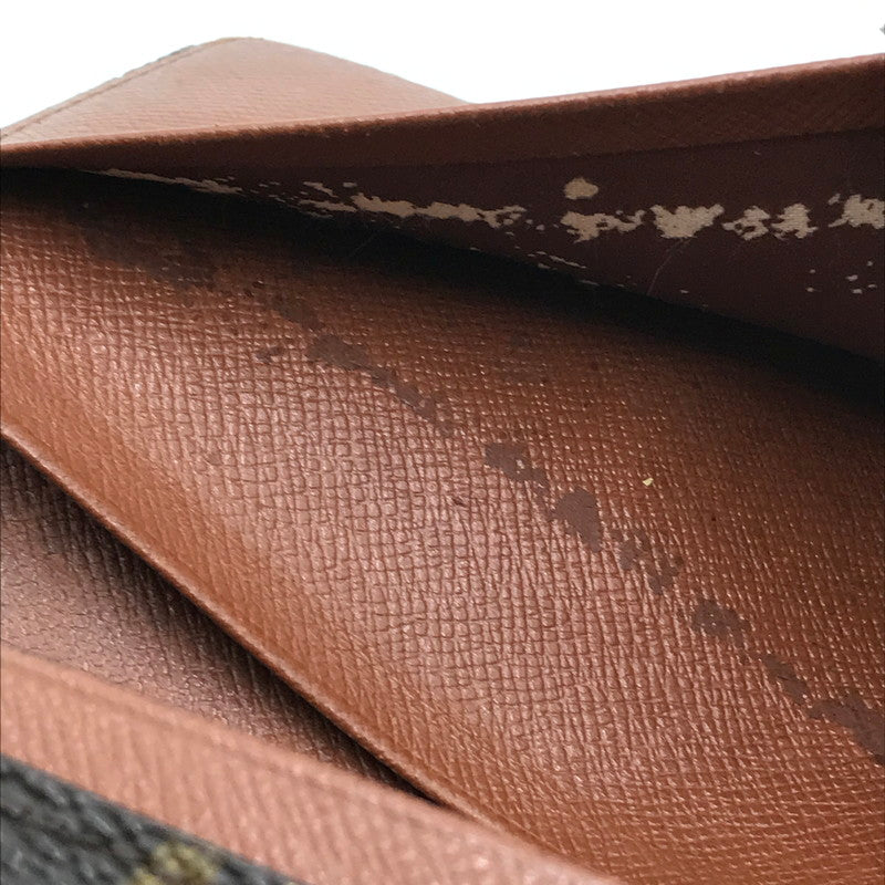 【ジャンク品】【レディース】 LOUIS VUITTON ルイ・ヴィトン モノグラム ポルトモネ ビエトレゾール M61730 二つ折り財布 179-240806-yk-2-tag カラー：モノグラム 万代Net店