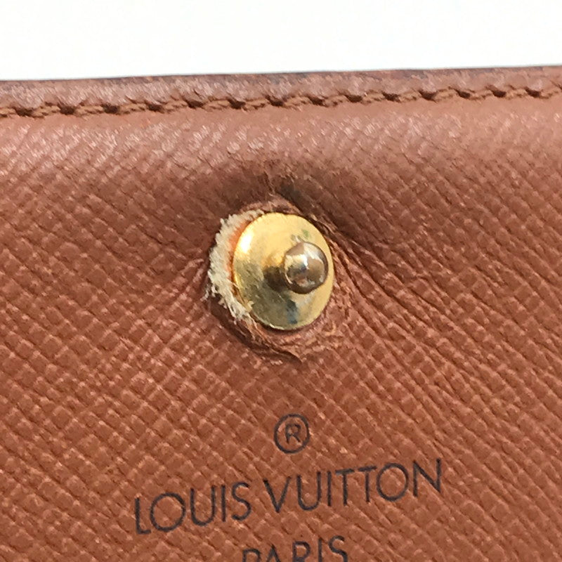 【ジャンク品】【レディース】 LOUIS VUITTON ルイ・ヴィトン モノグラム ポルトモネ ビエトレゾール M61730 二つ折り財布 179-240806-yk-2-tag カラー：モノグラム 万代Net店