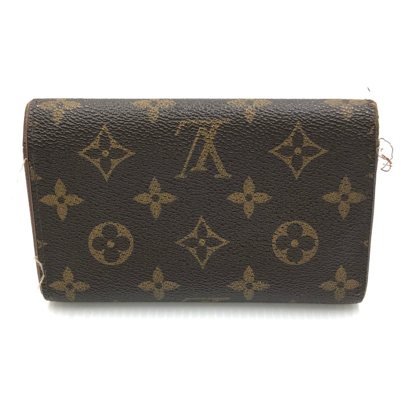 【ジャンク品】【レディース】 LOUIS VUITTON ルイ・ヴィトン モノグラム ポルトモネ ビエトレゾール M61730 二つ折り財布 179-240806-yk-2-tag カラー：モノグラム 万代Net店