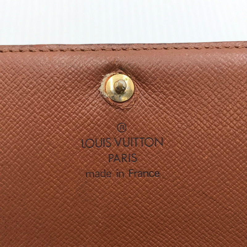 【ジャンク品】【レディース】 LOUIS VUITTON ルイ・ヴィトン モノグラム ポルトモネ ビエトレゾール M61730 二つ折り財布 179-240806-yk-2-tag カラー：モノグラム 万代Net店
