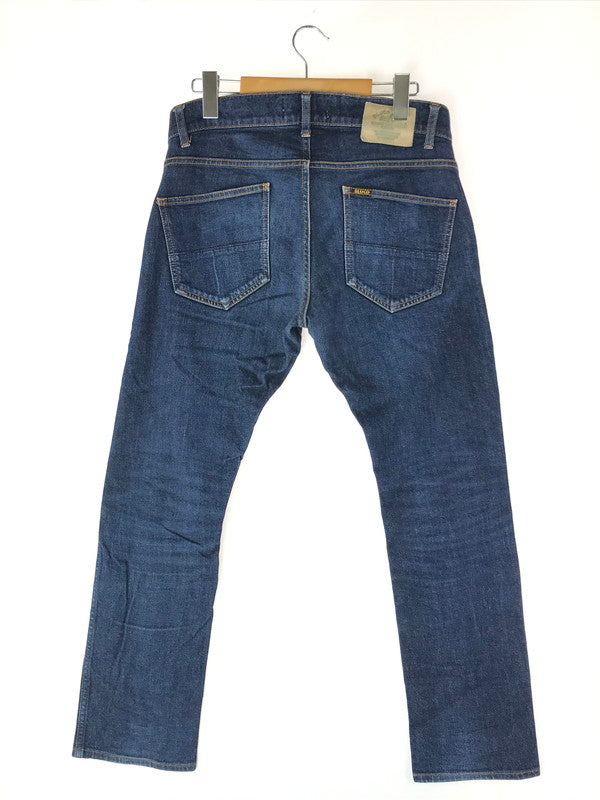 【中古品】【メンズ】  BLUCO ブルコ SLIM DENIM PANTS OL-029E スリムデニムパンツ ボトムス 156-240730-mo-16-tag サイズ：M カラー：インディゴ 万代Net店