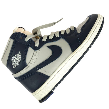 【中古品】【レディース】 NIKE ナイキ AIR JORDAN 1 HIGH 85 BQ4422-400 エア ジョーダン 1 ハイ 85 スニーカー 靴 166-240731-mo-1-tag サイズ：23cm カラー：COLLEGE NAVY/SUMMIT WHITE 万代Net店