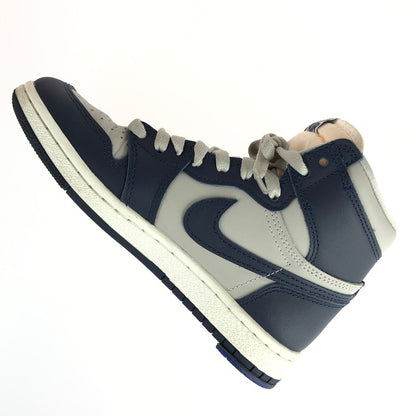 【中古品】【レディース】 NIKE ナイキ AIR JORDAN 1 HIGH 85 BQ4422-400 エア ジョーダン 1 ハイ 85 スニーカー 靴 166-240731-mo-1-tag サイズ：23cm カラー：COLLEGE NAVY/SUMMIT WHITE 万代Net店