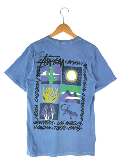 【中古品】【メンズ】 STUSSY ステューシー HIGH DESERT PIGMENT DYED TEE Tシャツ 半袖 トップス 142-240730-SS-3-tag サイズ：S カラー：BLUE 万代Net店