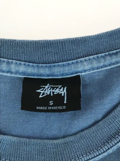 【中古品】【メンズ】 STUSSY ステューシー HIGH DESERT PIGMENT DYED TEE Tシャツ 半袖 トップス 142-240730-SS-3-tag サイズ：S カラー：BLUE 万代Net店