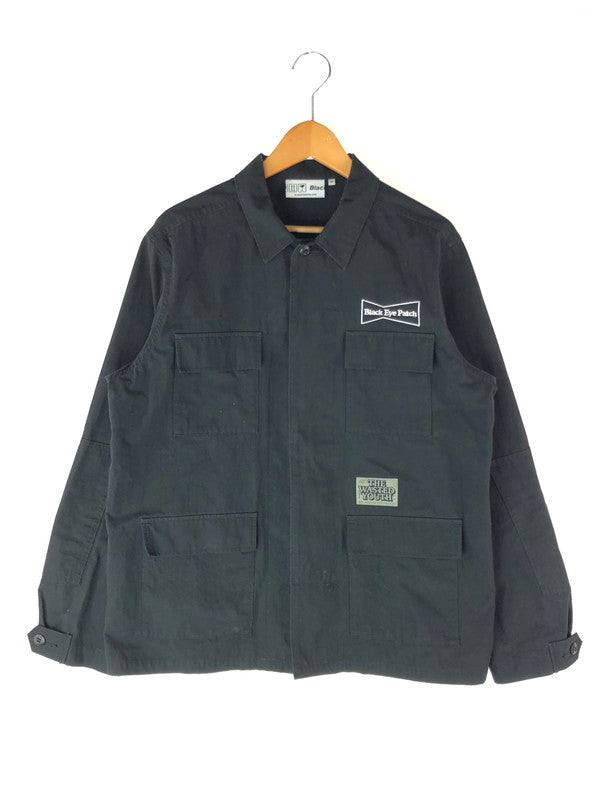 【中古品】【メンズ】  BLACK EYE PATCH ブラックアイパッチ × WASTED YOUTH ウェイステッドユース WORK JACKET ワークジャケット アウター 142-240802-mo-4-tag サイズ：M カラー：ブラック 万代Net店