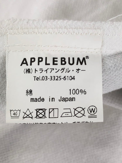 【中古品】【メンズ】 APPLEBUM アップルバム  × B+ CAPSULE COLLECTION BC2210203 EST OVERSIZE SHIRT B+ カプセルコレクション EST オーバーサイズシャツ 長袖トップス 142-240903-mo-5-tag サイズ：M カラー：ホワイト 万代Net店