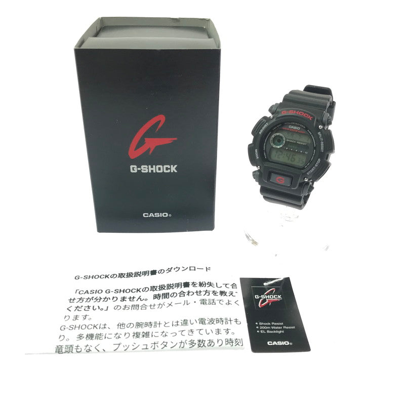 【中古美品】【メンズ】 G-SHOCK ジーショック DIGITAL DW-9052-1VDR デジタル クォーツ 腕時計 196-260620-na-12-tagh カラー：ブラック 万代Net店