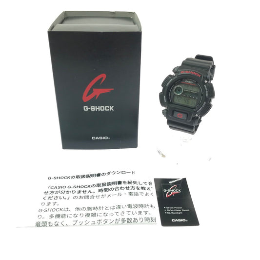 【中古美品】【メンズ】 G-SHOCK ジーショック DIGITAL DW-9052-1VDR デジタル クォーツ 腕時計 196-260620-na-12-tagh カラー：ブラック 万代Net店