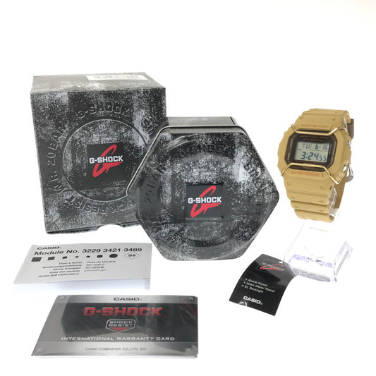 【中古美品】【メンズ】 G-SHOCK ジーショック 5600 SERIES DW-5600PT-5 デジタル クォーツ 腕時計 アクセサリー 196-260620-rt-01-tagh カラー：ベージュ 万代Net店