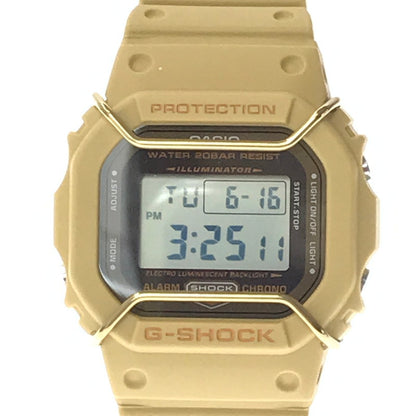 【中古美品】【メンズ】 G-SHOCK ジーショック 5600 SERIES DW-5600PT-5 デジタル クォーツ 腕時計 アクセサリー 196-260620-rt-01-tagh カラー：ベージュ 万代Net店
