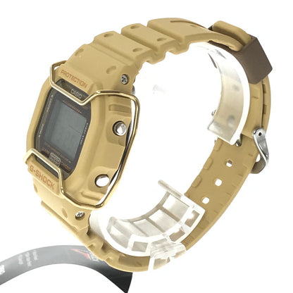 【中古美品】【メンズ】 G-SHOCK ジーショック 5600 SERIES DW-5600PT-5 デジタル クォーツ 腕時計 アクセサリー 196-260620-rt-01-tagh カラー：ベージュ 万代Net店